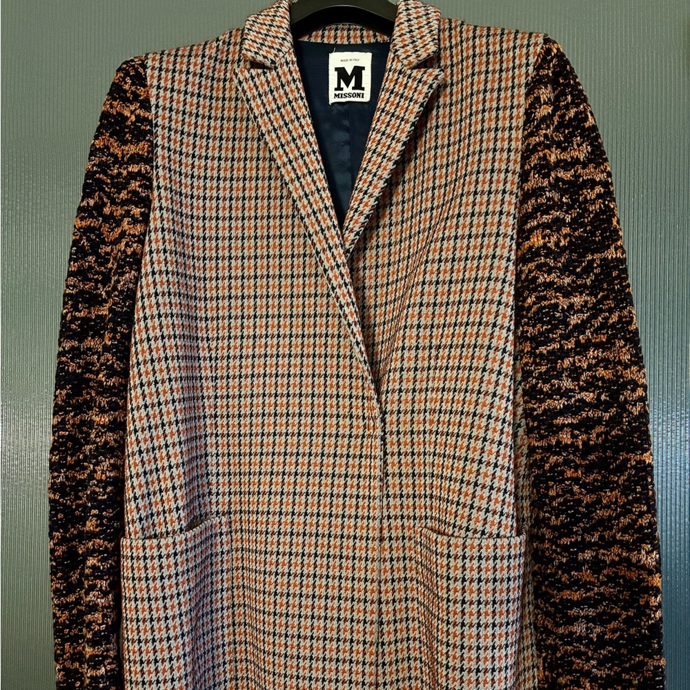 M Missoni Knit Blazer – Wool Blend – Size 42 Italian (US 8)